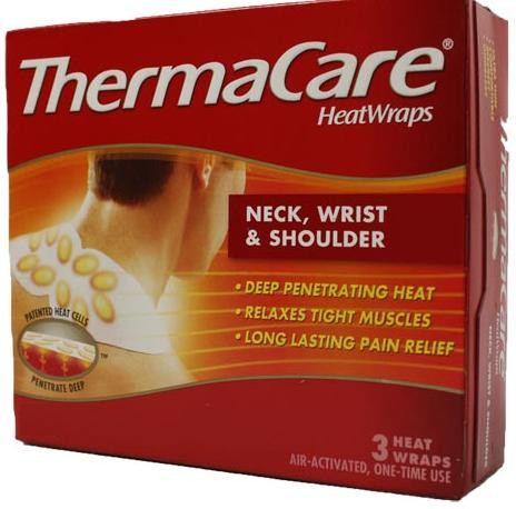 Thermacare Pain Relieving Heat Patches - Neck To Wrist