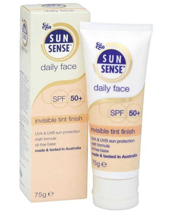 sunsense spf 50 face