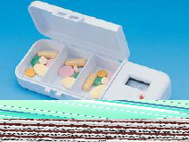 Electronic Pill Box Reminder with Alarm