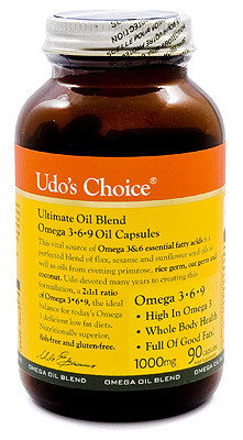 Udos Choice Ultimate Oil Blend 1000mg Capsules