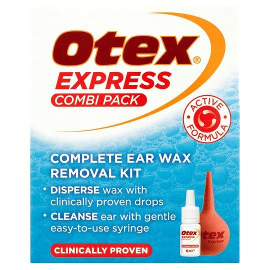 Otex Express Combi Pack Ear Wax Removal Kit 10ml