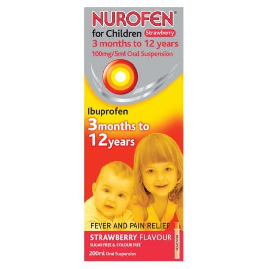 Nurofen For Children Oral Suspension 200ml