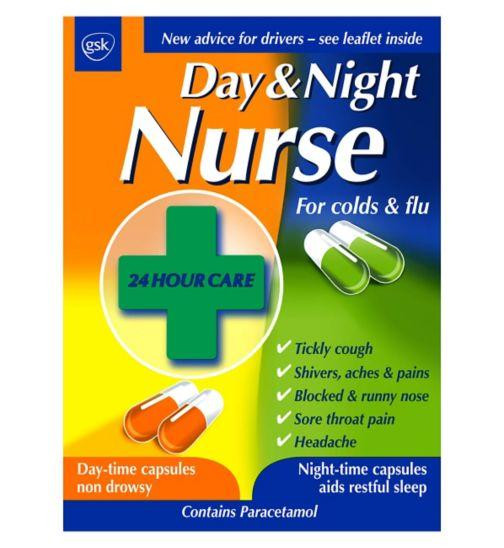 day and night nurse capsules 24 capsules