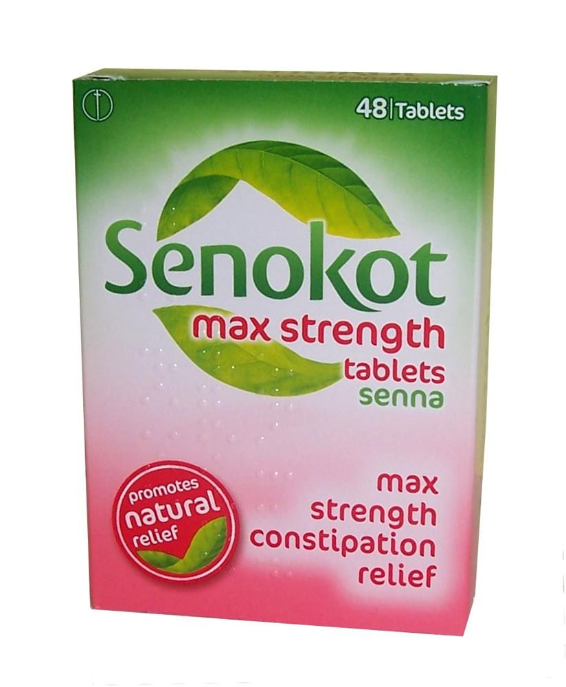 Senokot Max Strength Tablets 48 Tablets Constipation Relief
