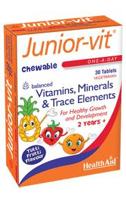 HealthAid Junior Vitamins Chewable