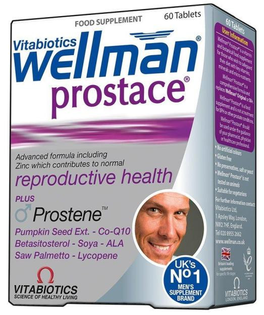 Vitabiotics Wellman Prostace Tablets Fertility And Reproductive Health