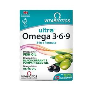 Vitabiotics Ultra Omega 3.6.9 Capsules 3 in 1 Formula