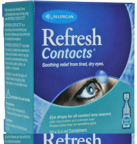 Refresh Contacts Single Dose Eye Drops