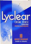 Lyclear Creme Rinse Twin Pack with Comb