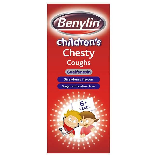 One year old shop chesty cough