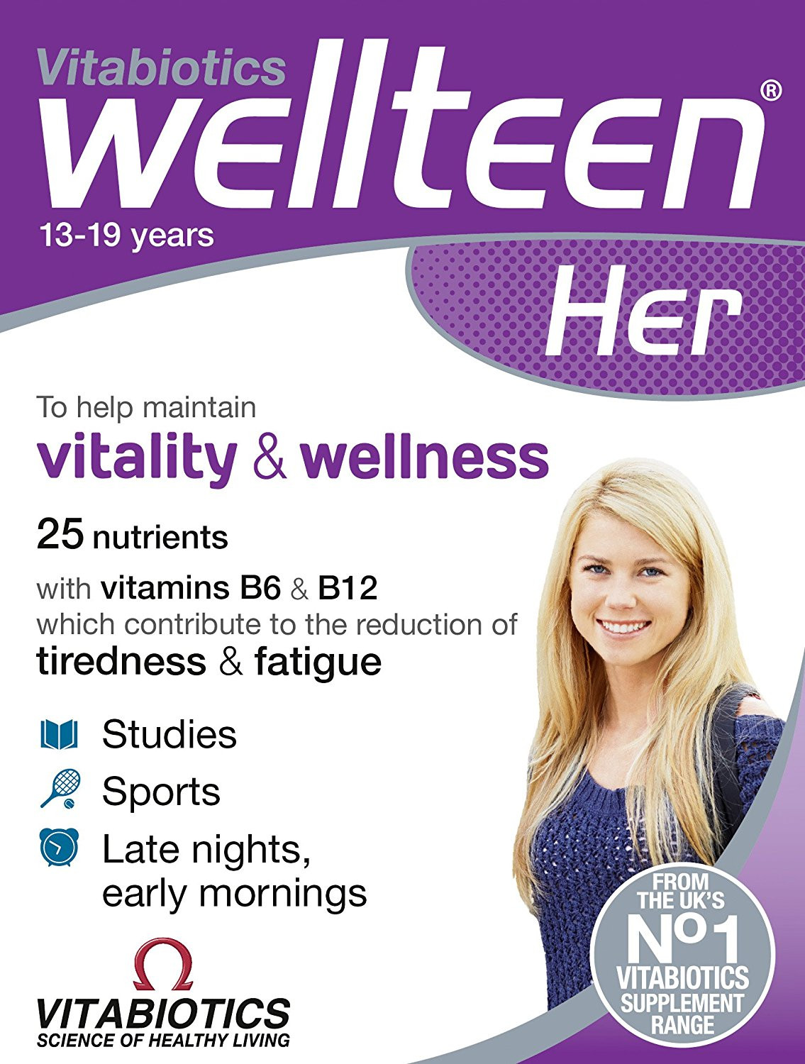 Vitabiotics Wellteen Her Original - 30 Tablets