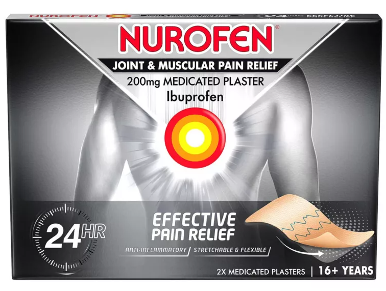 Nurofen Joint & Muscular Pain Relief 200mg Medicated Plaster