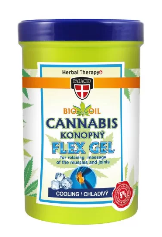 Palacio Cannabis Massage Flex Gel 380ml