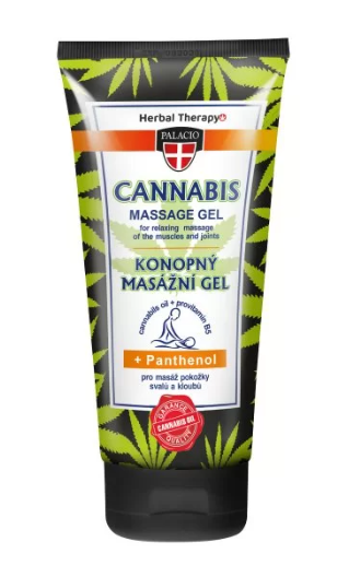 Palacio Cannabis Massage Gel with Panthenol 200ml