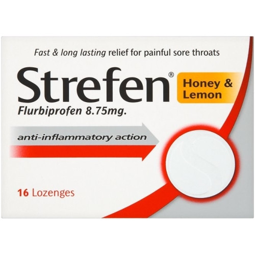 Strefen Honey and Lemon 16 Lozenges