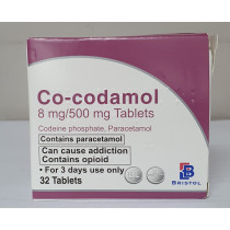 Co-Codamol 8mg/500mg 32 Tablets