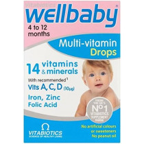 Vitabiotics Wellkid Baby Drops 30ml