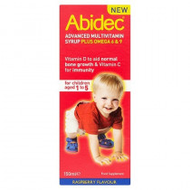 Abidec Multivitamins Syrup with Omega 6 and 9 150ml
