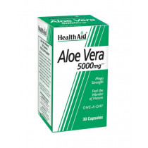 HealthAid Aloe Vera 5000mg Capsules - 30 Capsules