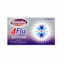 Benylin 4 Flu Tablets 24 Tablets