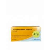 Chlorphenamine Maleate 4mg Tablets