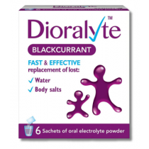 Dioralyte Blackcurrant 6 Sachets