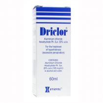Driclor Roll On for Excessive Sweating 60ml