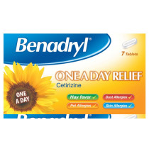 Benadryl Allergy Relief Tablets One A Day Relief