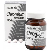 HealthAid Chromium Picolinate 200ug 60 Tablets