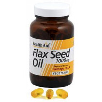 HealthAid Flaxseed Oil 1000mg 60 Capsules