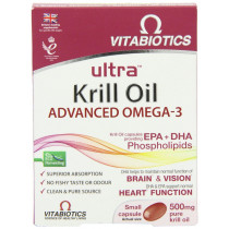 Vitabiotics Ultra Krill Oil Capsules