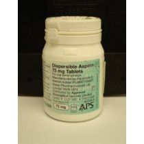 Aspirin Dispersible 75mg Tablets