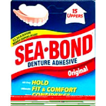 Seabond Denture Fixative Uppers Original - 15 Upper Seals