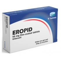 Eropid 50mg Sildenafil Tablets - 8 Tablets Erectile Dysfunction