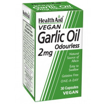 HealthAid Garlic Oil 2mg Odourless 30 Capsules