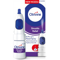 Otrivine Sinusitis Relief Decongestant Nasal Spray 10ml
