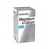 HealthAid Magnesium and Calcium 90 Tablets