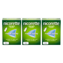 Nicorette Nasal Spray Nicotine Triple Pack Offer - 3 x 10ml