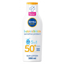 Nivea Sun Babies & Kids Protect & Moisture Sun Cream Lotion SPF50+ 200ml