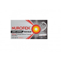 Nurofen Pain Relief 300mg 24 Capsules - Long Lasting