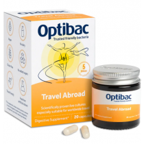 Optibac Probiotic Travel Abroad 20 Capsules