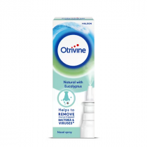 Otrivine Natural with Eucalyptus Nasal Spray 20ml | Fast Nasal Congestion Relief