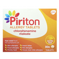 Piriton Allergy Tablets - 30 Tablets