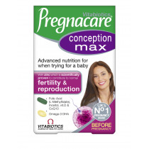 Vitabiotics Pregnacare Conception Max - 84 Tablets and Capsules