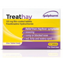 Treathay 120mg Hayfever Tablets