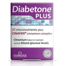Vitabiotics Diabetone Plus Cinafen - 84 Tablets