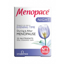 Vitabiotics Menopace Night 30 Tablets Menopause