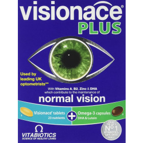 Vitabiotics Visionace Plus Omega 3 Dual Pack