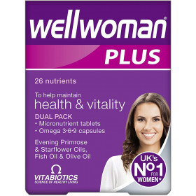 Vitabiotics Wellwoman Plus Omega 3-6-9 - 56 Tablets/Capsules