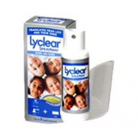 Lyclear Spray 100ml with Comb